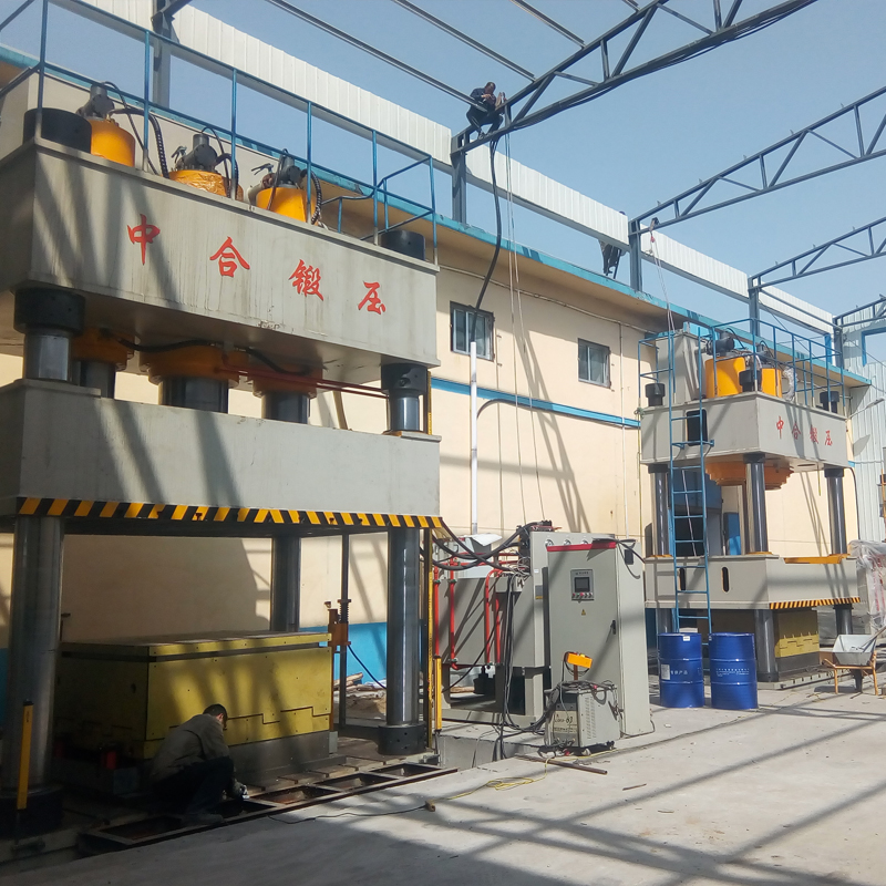 玻璃鋼風(fēng)機外殼成型液壓機