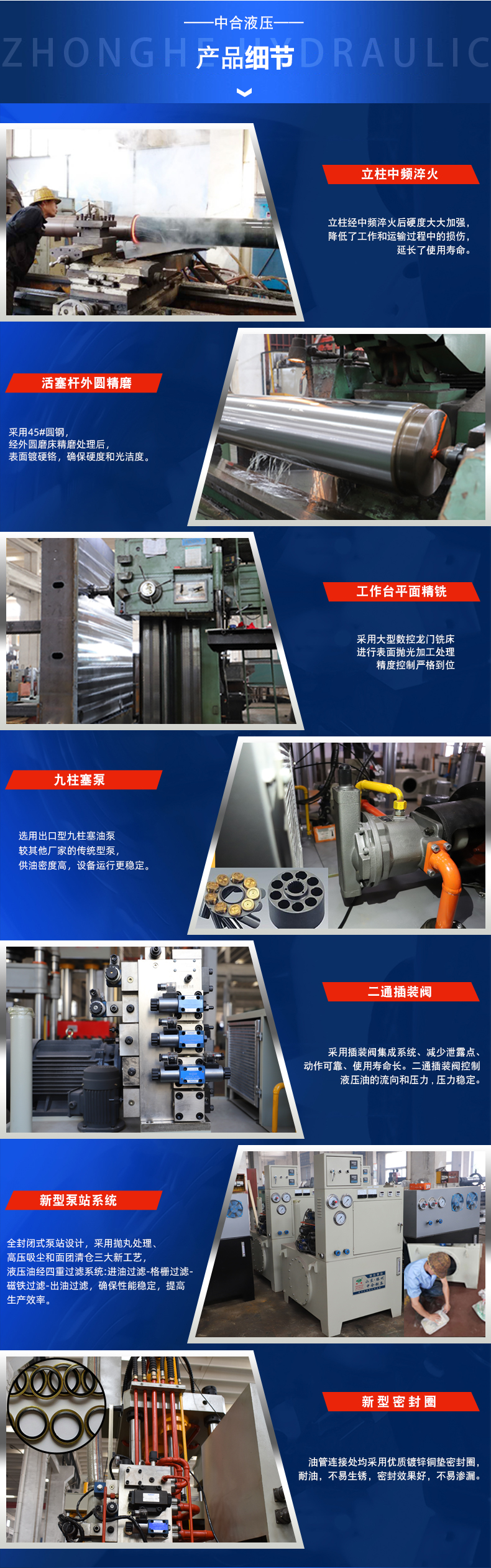315T國標玻璃鋼警示牌液壓機(圖8)
