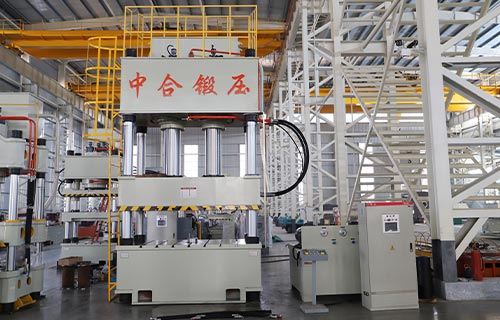 中合500噸三梁四柱液壓機多少錢？
